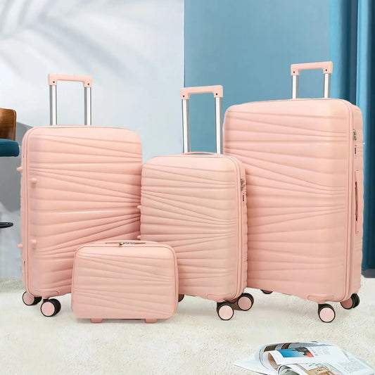 Suitcase 20"24" 28" Inch Female Fine-Tuning Retro Trolley Bag Travel Suitcase Boarding Suitcase Roller Suitcase