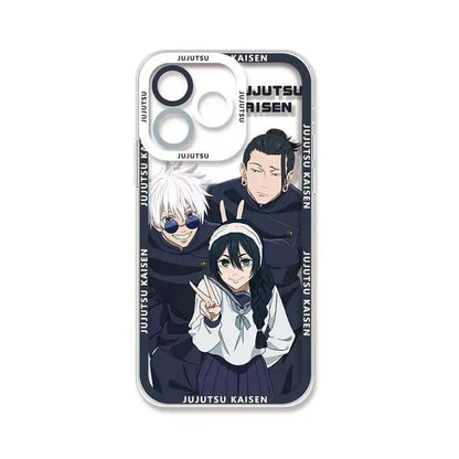 Case for Xiaomi POCO X5 X4 X3 Pro X3 GT X4 NFC F5 Pro F3 M3 Mi 11 Lite 5G NE 11T Pro Jujutsu Kaisen Gojo Satoru Clear Soft Cover