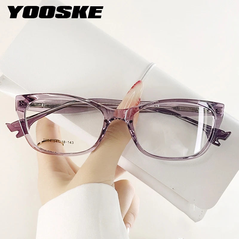 New Anti Blue Light Plain Eyeglasses High Quality High Definition Eyewear Plain Glasses Frame Network Popular Unisex Trendy
