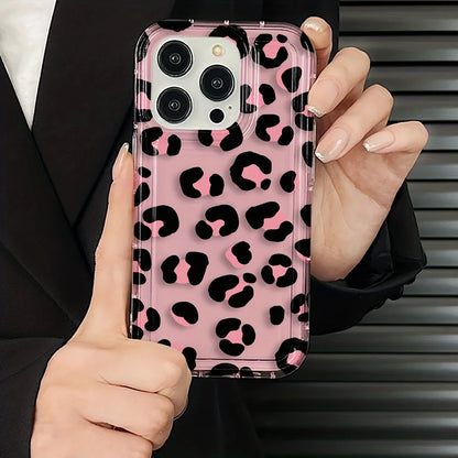 Fashion Design Leopard Airbag Protection Case For IPhone 16 Case IPhone 14 15 Pro 12 Pro 11 13 XS Max XR X XS 8 7 Plus SE2 Cover
