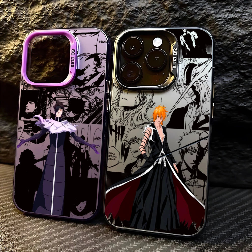 Anime Cool BLEACHS Phone Case for Xiaomi Redmi Note 7 8 9 9S 10 11 12 13 14 Pro Plus 4G 5G Anti Fall Matte Back Cover Funda