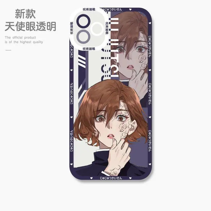 Case for Xiaomi POCO X5 X4 X3 Pro X3 GT X4 NFC F5 Pro F3 M3 Mi 11 Lite 5G NE 11T Pro Jujutsu Kaisen Gojo Satoru Clear Soft Cover