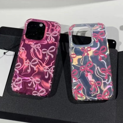 Pearl Bowknot 3D Fashion Case For OPPO A40 A60 A80 A3 A77S A15 A15S A35 A3X A59 A79 A18 A38 A77 A57 A78 A58 A96 A17 A17K Cover