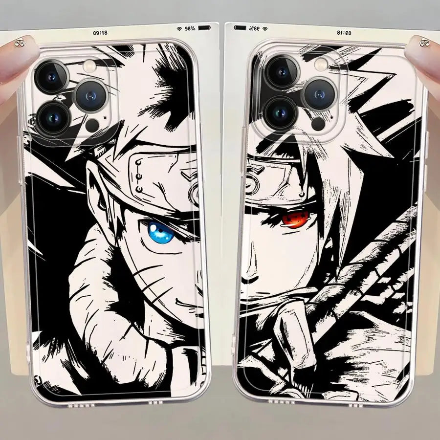 Anime N-arutos Cool Case for Honor X7b X8a X8b 90 Lite X9b X9a X8 Clear Cover