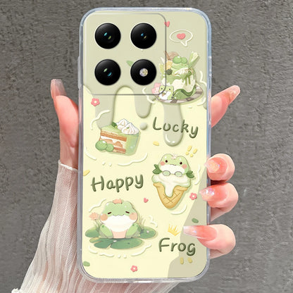 Case For Xiaomi 15 15T Pro Ultra Colorful Love Heart Durable Lightweight Soft Transparent Bumper For Xiaomi15Pro 15Ultra Fundas