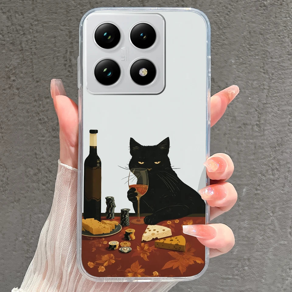 Case For Xiaomi 15 15T Pro Ultra Colorful Love Heart Durable Lightweight Soft Transparent Bumper For Xiaomi15Pro 15Ultra Fundas