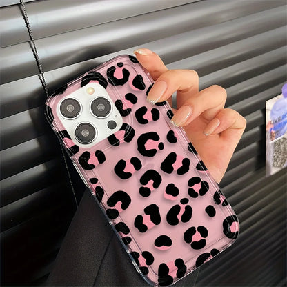 Fashion Design Leopard Airbag Protection Case For IPhone 16 Case IPhone 14 15 Pro 12 Pro 11 13 XS Max XR X XS 8 7 Plus SE2 Cover