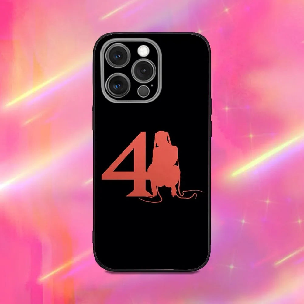 PARTYNEXTDOOR PND Phone Case For iPhone 16,15,14,13,12,11,Pro,Max,Plus,X,XS,XR,SE,8,7,Mini,Soft Silicone Black Case