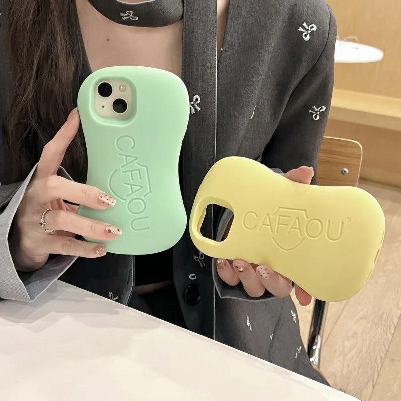 For iPhone 16 promax 15 14 13 12 Pro Max Plus Funny 3D Soap Phone Case Cute Shockproof Soft Silicone Cover