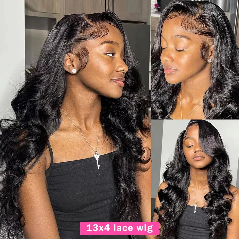 30 40 Inch 13x6 Deep Wave Hd Human Hair Lace Frontal Wig 13x4 Body Wave Human Hair Wigs For Black Women Free Shipping Curly Wigs