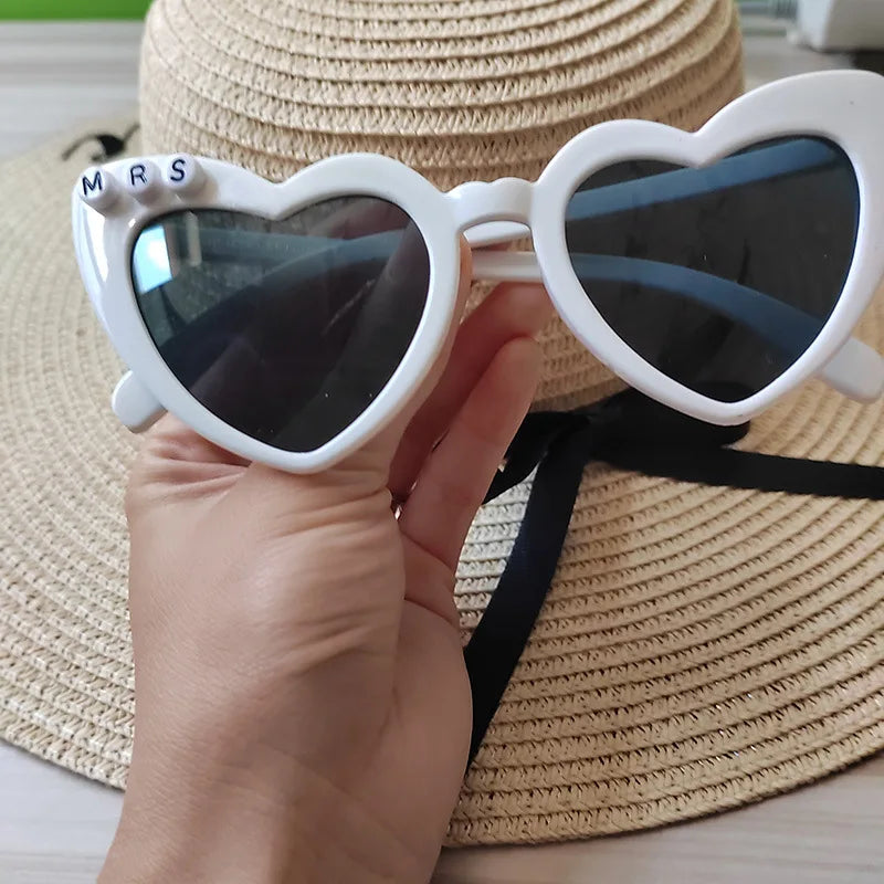 Just Married Sunglasses Wedding Bridal Shower Decoration Bride Groom Team Bride Glasses Bridesmaid Gift Bachelorette Party Decor