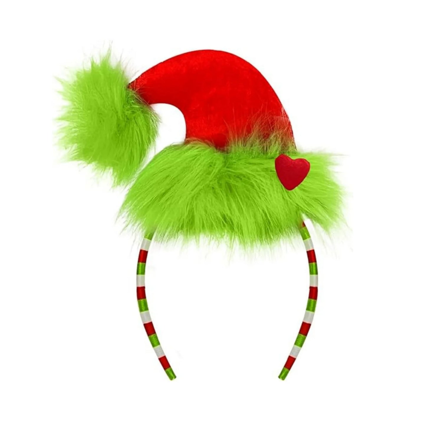 1pc Headband Decoration – Green Christmas Edition, Bowknot Style, Antler Style, Patrick's Day Party