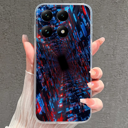 Case For Xiaomi 15 15T Pro Ultra Colorful Love Heart Durable Lightweight Soft Transparent Bumper For Xiaomi15Pro 15Ultra Fundas