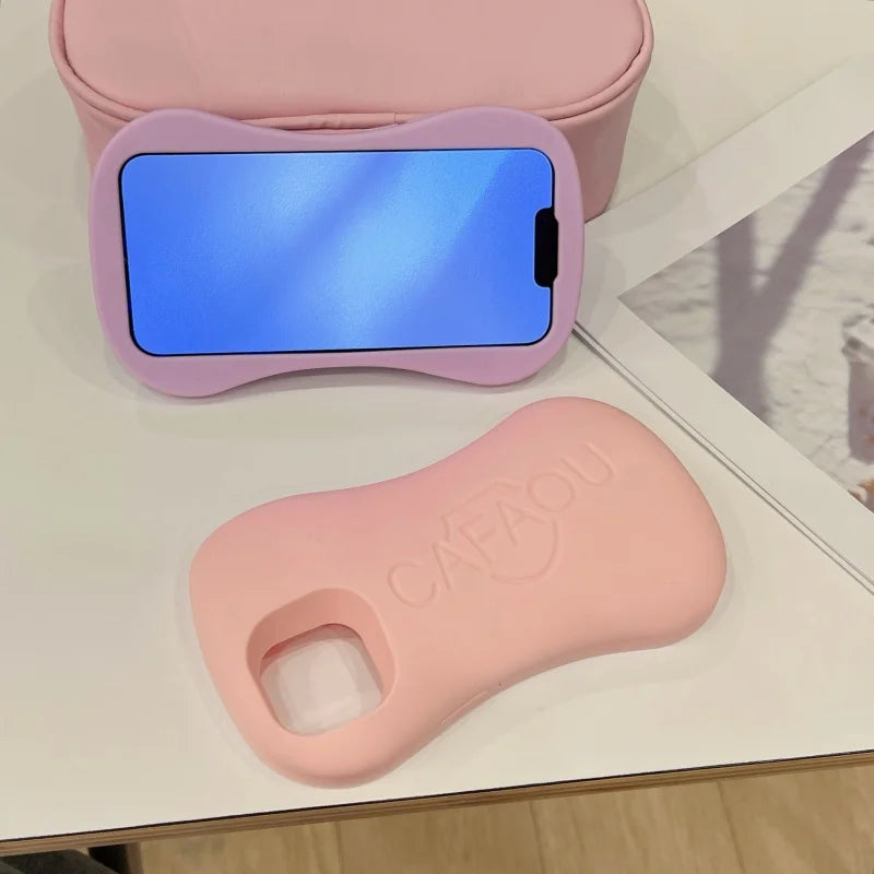 For iPhone 16 promax 15 14 13 12 Pro Max Plus Funny 3D Soap Phone Case Cute Shockproof Soft Silicone Cover