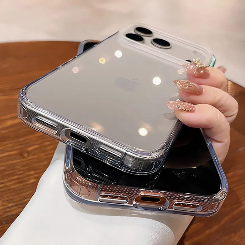 for Magsafe Transparent With Camera Control Button Case for iPhone 17 16 Pro Max Magnetic Clear Shockproof Ultra Slim Thin Cover