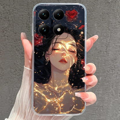 Case For Xiaomi 15 15T Pro Ultra Colorful Love Heart Durable Lightweight Soft Transparent Bumper For Xiaomi15Pro 15Ultra Fundas