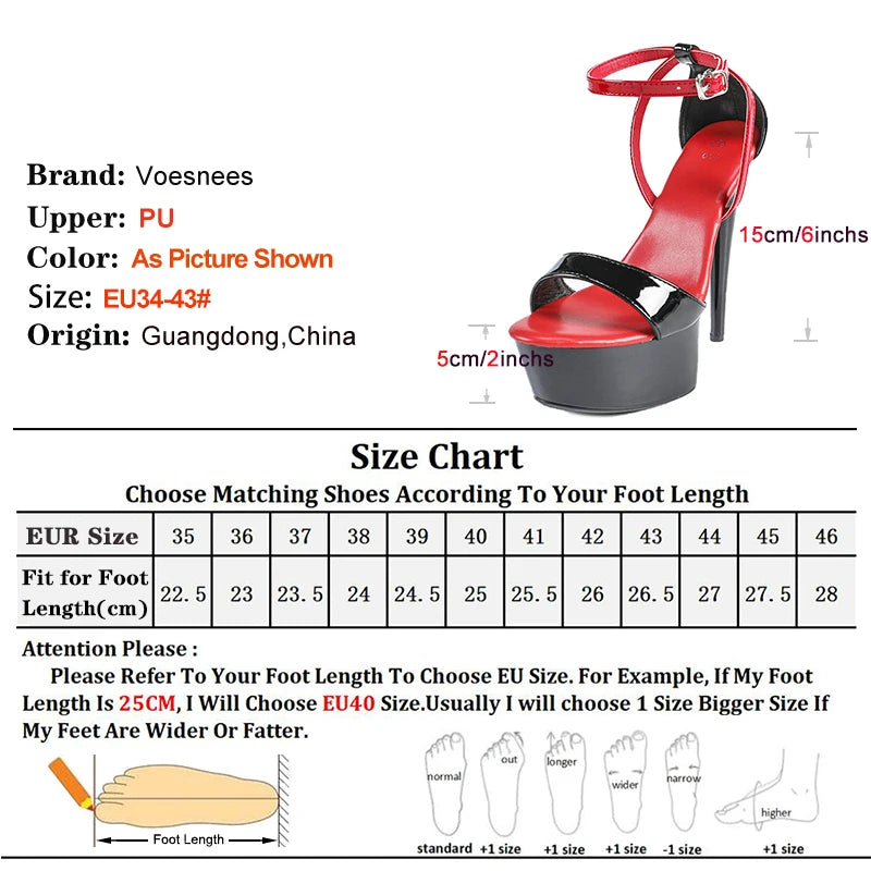 2025 New Fashion Model Catwalk Show Shoes Women 15CM Thin High Heels Sexy Cross Strap Summer Platform Pole Dance Sandals Size 43