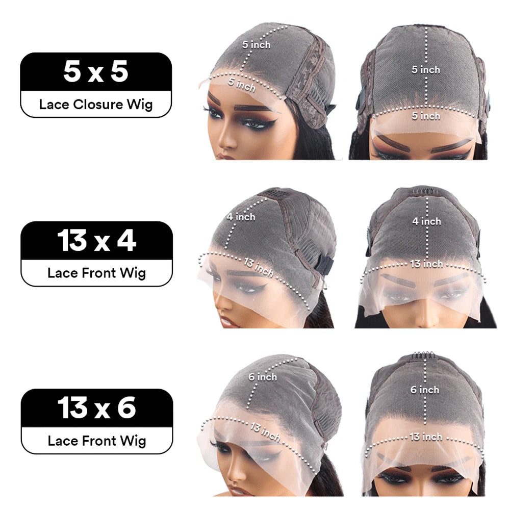 30 40 Inch Curly Human Hair Wig 13x6 Hd Lace Frontal Wig 13x4 Deep Wave Frontal Wig Water Wave Lace Front Wigs For Black Women