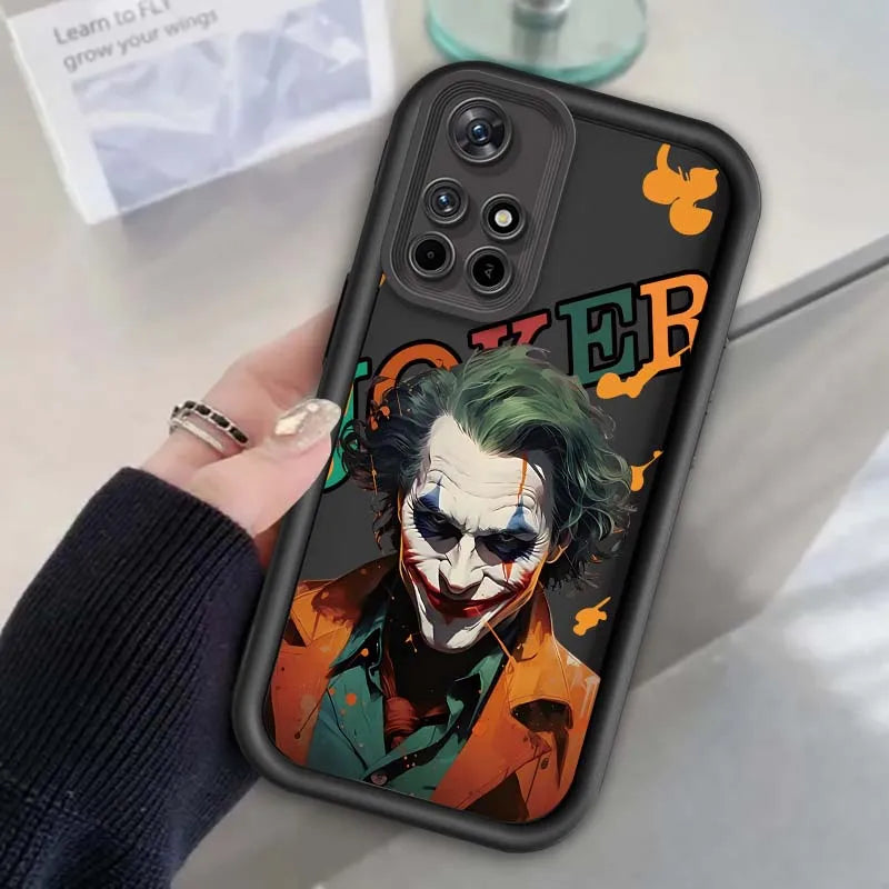 J-Jokers Luxury Girl Art For Xiaomi Redmi Note 14 13 13R 12 12R 11 11E 11T 11S Pro Plus 5G Eye Ladder Cover Phone Case