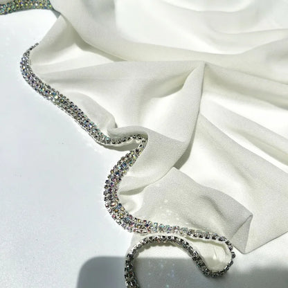 Luxury Sparkling Diamonds Long Side scarf Women Muslim Long Scarves Light Weight Soft Turban Shawl Solid Scarves 70*180CM