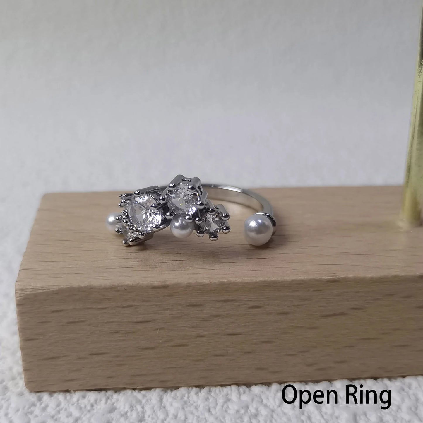 Original Princess Sparkling Crystal Wedding High-end Jewelry Set Charming Women's Heart-shaped Necklace Earrings Bracelet Ring