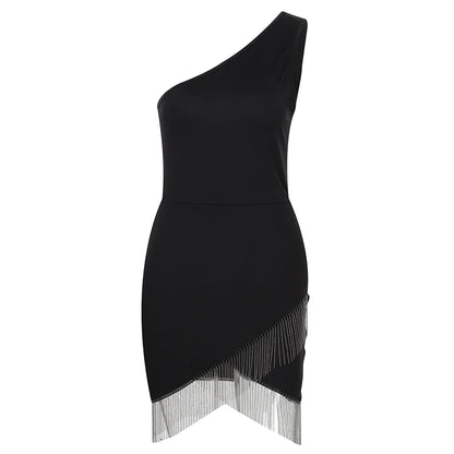 M XXL Slim Black Dress for Women Clothing 2025 Summer Bodycon Hip Waist Sexy Mini Short Skirt Korean Fashion Casual Vestido Robe