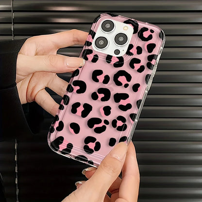Fashion Design Leopard Airbag Protection Case For IPhone 16 Case IPhone 14 15 Pro 12 Pro 11 13 XS Max XR X XS 8 7 Plus SE2 Cover
