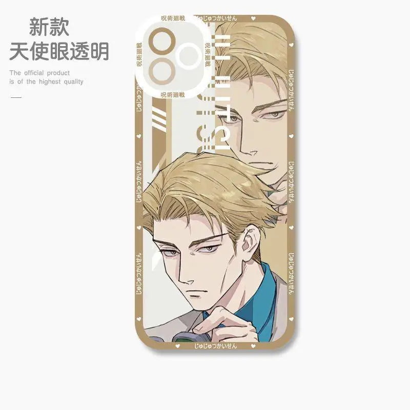 Case for Xiaomi POCO X5 X4 X3 Pro X3 GT X4 NFC F5 Pro F3 M3 Mi 11 Lite 5G NE 11T Pro Jujutsu Kaisen Gojo Satoru Clear Soft Cover