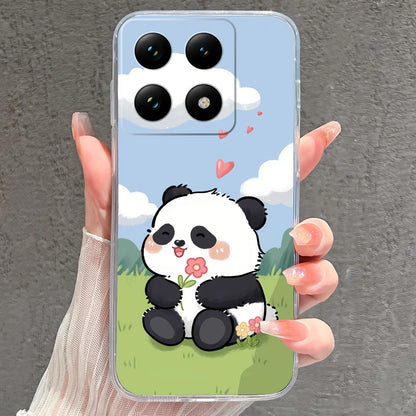 Case For Xiaomi 15 15T Pro Ultra Colorful Love Heart Durable Lightweight Soft Transparent Bumper For Xiaomi15Pro 15Ultra Fundas