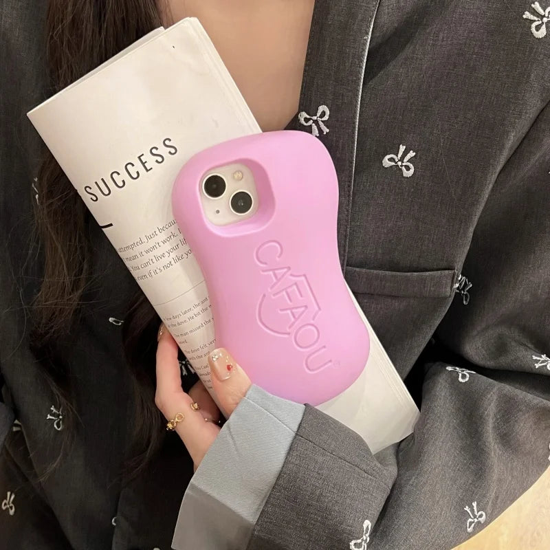 For iPhone 16 promax 15 14 13 12 Pro Max Plus Funny 3D Soap Phone Case Cute Shockproof Soft Silicone Cover