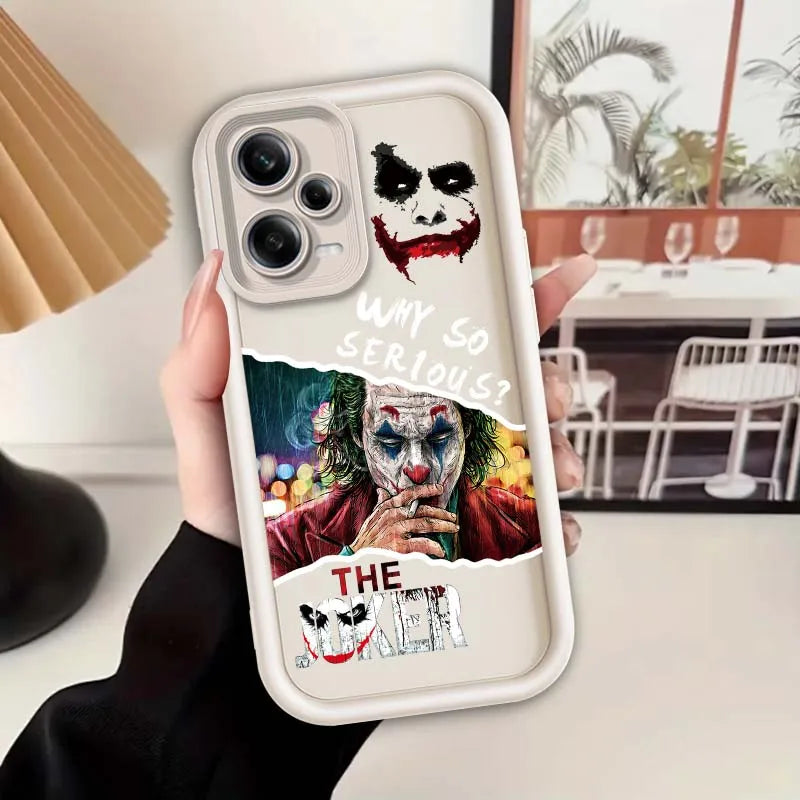 J-Jokers Luxury Girl Art For Xiaomi Redmi Note 14 13 13R 12 12R 11 11E 11T 11S Pro Plus 5G Eye Ladder Cover Phone Case