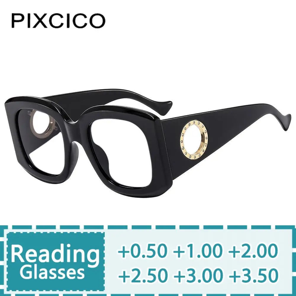 R56942 Ladies Brand Design Presbyopic Eyeglass Lady Luxury Hollow Out Legs Reading Glasses Diopters +0.50 +1.50 +3.00