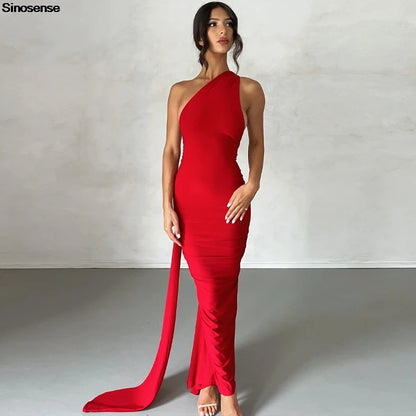Womens Elegant Evening Party Cocktail Long Dress Sexy Backless Open Back Ruched Slim Bodycon Formal Wedding Guest Maxi Dress