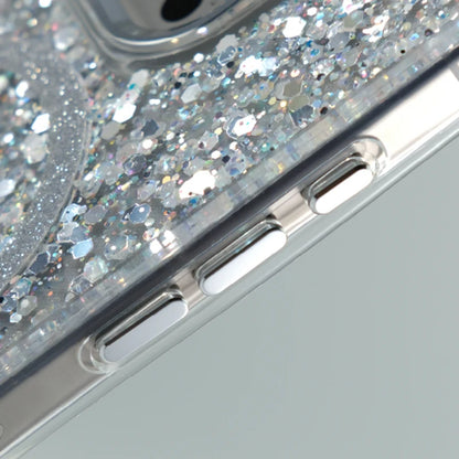 Trendy Glitter Foils Shockproof MagSafe Phone Case for iPhone 16 17pro max 14 15 Pro 13 12 Magnetic Wireless Charging Hard Cover